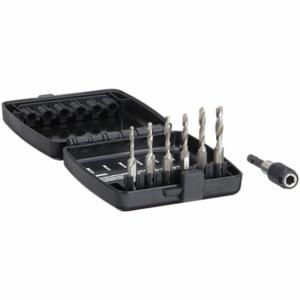 WESTWARD 6EXL3 Drill/tap/countersink Bit Set Sae 6 Pc | AE8PMD