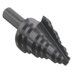 WESTWARD 6EXN6 Step Drill Bit 3 Hole 1/2 7/8 1-1/8 In | AE8PMT