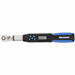 WESTWARD 6PAE8 Mini Torque Wrench Digital 1/4 Inch Fixed | AE9ZFC