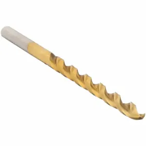 WESTWARD 6PRX9 Parabolic Jobber Drill Bit High Speed Steel Tin 3.0mm | AF2AYU