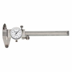 WESTWARD 6XU77 Dial Caliper 0-4 Inch 1.0 Inch Jaw | AF2TVR