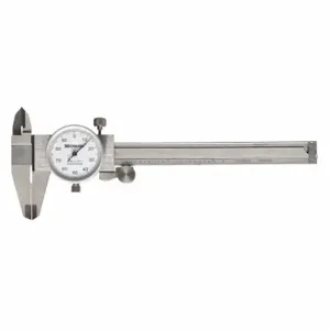 WESTWARD 6XU77 Dial Caliper 0-4 Inch 1.0 Inch Jaw | AF2TVR