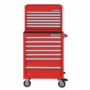 WESTWARD 7CX83 Chest/cabinet 26 x 18 x 58 Inch Red | AF3HZD