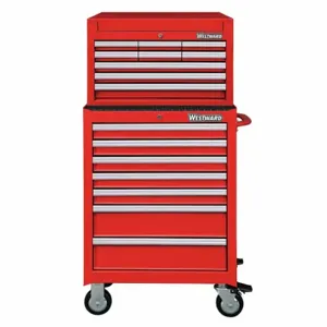 WESTWARD 7CX86 Chest/cabinet 26 x 18 x 49-3/4 Inch Red | AF3HZF