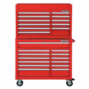 WESTWARD 7CX92 Chest/cabinet 42 x 18-1/2 x 60-1/2 Inch Red | AF3HZJ