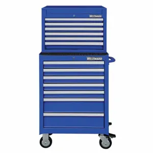 WESTWARD 7CY27 Chest/cabinet 26 x 18 x 58 Inch Blue | AF3HZX