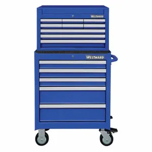 WESTWARD 7CY29 Chest/cabinet 26 x 18 x 49-5/8 Inch Blue | AF3HZZ