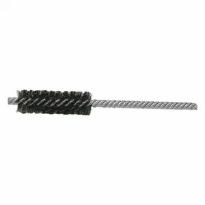 WESTWARD 88396 Double Spiral Tube Brush, 0.625 Inch Brush Dia, 2 Inch Brush Lg, Steel, 10 PK | CV2ALY 45PE83