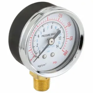 WESTWARD PN2D1220V14KSG Pressure Gauge | AH9XCC 45M866