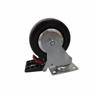 WESTWARD TT10A029SBG Swivel Tpr Caster with Brake 5x2 | AH9XTJ 45P723