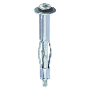 WESTWARD U30537.012.0225 Hollow Wall Anchor, 2 Inch Length, 100Pk | AA3GCF 11K357