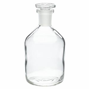 WHEATON 215237 Reagent Bottle, Type I Borosilicate Glass, Unlined, Narrow, Round, 10Pk | CJ3CUZ 49WD23