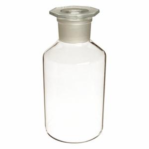WHEATON 215243 Reagent Bottle, Type I Borosilicate Glass, Unlined, Narrow, Round, Reagent | CJ3CUJ 49WD26