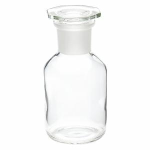 WHEATON 216017 Reagent Bottle, Type I Borosilicate Glass, Unlined, Wide, Round, 10Pk | CJ3CUN 49WD29