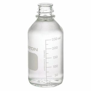 WHEATON 219437 Media Bottle, Type I Borosilicate Glass, 250 mL, 48Pk | CJ2UNK 49WD38
