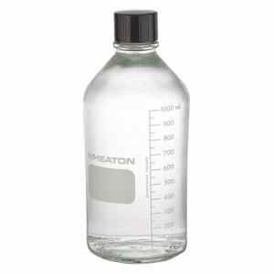 WHEATON 219720 Media Bottle, Type I Borosilicate Glass, LDPE, 24Pk | CJ2UNL 49WD44