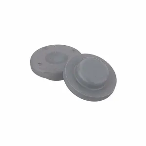 WHEATON 224100-072 Straight Plug Stopper, 13 mm Neck Size, Gray, 1000Pk | CJ3NXZ 49WF49