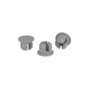 WHEATON 224100-203 Lyophilization Stopper, 20mm Neck Size, Chlorobutyl, Gray, 300Pk | CJ2TTL 49WF54