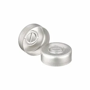 WHEATON 224183-01 Seal, 20 mm Neck Size, Aluminum, Natural, 1000Pk | CJ3GTK 49WF58