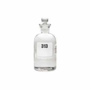 WHEATON 227497-14 BSB-Flasche, Typ I, inklusive Verschluss, ungefüttert, breit, rund, transparent, 24 Stück | CH9RTM 49WF67