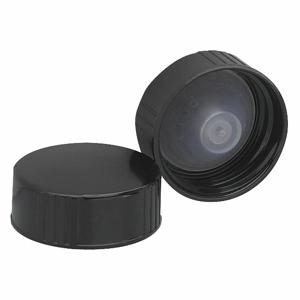 WHEATON 240119 Phenolic Cap, 28-400 mm Labware Screw Closure Size, Polyethylene, Screw On, 100Pk | CJ2ZTK 49WE48