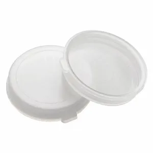 WHEATON 242616 Snap Cap, Polyethylene, Unlined, Snap On, White Clear, 200Pk | CJ3LPR 49WE89