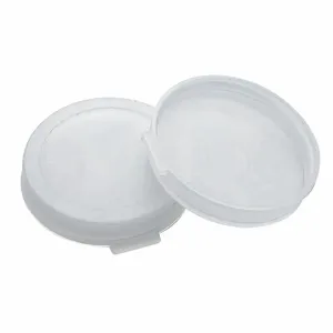 WHEATON 242619 Snap Cap, Polyethylene, Unlined, Snap On, White Clear, 200Pk | CJ3LPV 49WE90