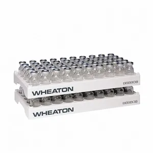 WHEATON 868808 Vial Rack Holds 50 PK5 | AG9ZLM 23NF43