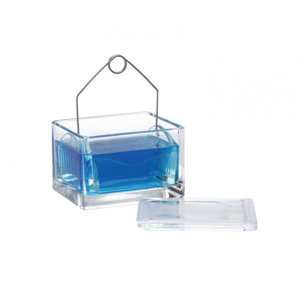 WHEATON 900200 Slide Staining Dish Glass 95 x 76 x 64mm - Pack Of 6 | AF6AHY 9U808