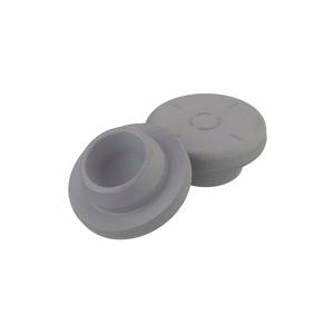 WHEATON W224100-181 Snap On Stopper, 20 mm Neck Size, Chlorobutyl, Gray, 1000Pk | CJ3LPX 49WF99