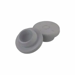 WHEATON W224100-181 Snap On Stopper, 20 mm Neck Size, Chlorobutyl, Gray, 1000Pk | CJ3LPX 49WF99