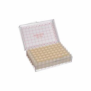 WHEATON W228790 Vial Store Case, Rests On Table, 54 Compartments, Cardboard, 6Pk | CJ3TJJ 49WG20