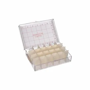 WHEATON W228792 Vial Store Case, Rests On Table, 24 Compartments, Cardboard, 6Pk | CJ3TJK 49WG21