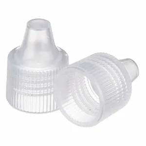 WHEATON W242511-01-A Dropper Tip Cap, Polypropylene, Unlined, Dropper, White Clear, 1000Pk | CJ2AWQ 49WG76