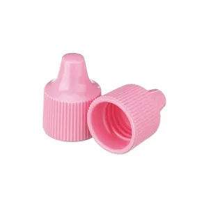 WHEATON W242511-A Dropper Tip Cap, Polypropylene, Unlined, Dropper, Pink, 1000Pk | CJ2AWM 49WG77