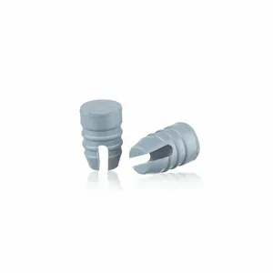 WHEATON W651450 Lyophilization Stopper, 11mm Neck Size, Butyl, Gray, 144Pk | CJ2TTM 49WH02