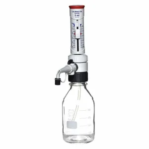 WHEATON W845020 Bottle Top Dispenser, 0.5 to 5ml Volume, 0.1 mL Graduations | CH9THZ 49WH82