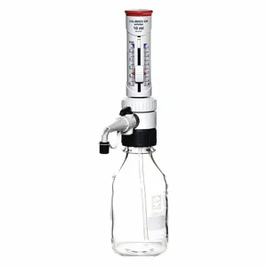 WHEATON W845022 Bottle Top Dispenser, 0.1 to 1ml Volume, 0.2 mL Graduations | CH9TJG 49WH83