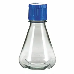 WHEATON WPFBC0250S Erlenmeyer Flask, 250 mL Capacity, Polycarbonate, 100 to 250mL Graduation, 12Pk | CJ2CTE 49WH50