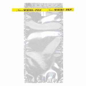 WHIRL PAK B00736 Sampling Bag, 18 Oz Capacity, 9 Inch Length, 4.5 Inch Width, 0.064 mm Thick, 500 PK | CV2AYP 407L41