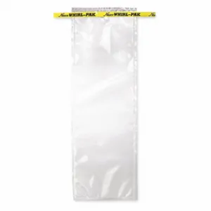 WHIRL PAK B00994 Sampling Bag, 36 Oz Capacity, 15 Inch Length, 5 Inch Width, 0.076 mm Thick, 500 PK | CV2AZD 407L50