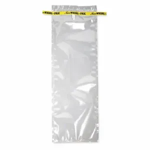 WHIRL PAK B01027 Sampling Bag, 42 Oz Capacity, 15 Inch Length, 6 Inch Width, 0.076 mm Thick, 500 PK | CV2AZJ 407L51