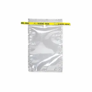 WHIRL PAK B01063 Sampling Bag, 24 Oz Capacity, 9 Inch Length, 6 Inch Width, 0.102 mm Thick, 500 PK | CV2AZA 407L46