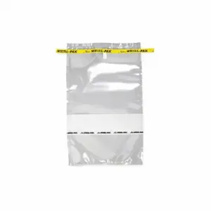 WHIRL PAK B01195 Sterilized Sampling Bag, 55 oz Capacity, 12 Inch Length, 7.5 Inch Width, 0.102 mm Thick | CV2AYF 407L53