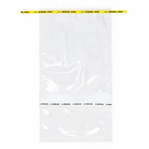 WHIRL PAK B01446 Sampling Bag, 123 Oz Capacity, 20 Inch Length, 10 Inch Width, 0.102 mm Thick, 250 PK | CV2AYJ 407L57