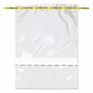 WHIRL PAK B01447 Sampling Bag, 184 Oz Capacity, 20 Inch Length, 15 Inch Width, 0.102 mm Thick, 100 PK | CV2AYU 407L59