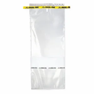 WHIRL PAK B01515 Sampling Bag, 69 Oz Capacity, 15 Inch Length, 7.5 Inch Width, 0.076 mm Thick, 500 PK | CV2AZU 407L55