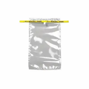 WHIRL PAK B01532 Sampling Bag, 55 Oz Capacity, 12 Inch Length, 7.5 Inch Width, 0.076 mm Thick, 500 PK | CV2AZL 407L52