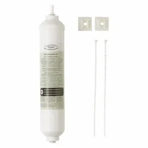 WHIRLPOOL 4378411RB Inline Water Filter, micron, 0.5 gpm, 2, 500 gal | CV2BCG 49X255