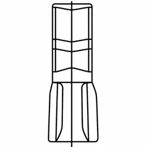 WIDIA 123567230 Parting And Grooving Insert, 3 Insert Size, Cast Iron/Ss/Steel, Right Hand, Pvd | CR6DAC 273TM1